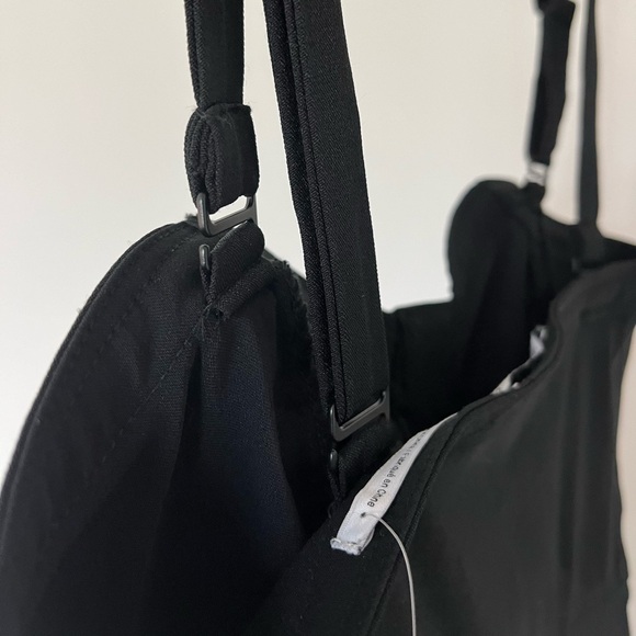 NWT Urban Outfitters Black Structured Jumpsuit with Removable Straps - Picture 9 of 13